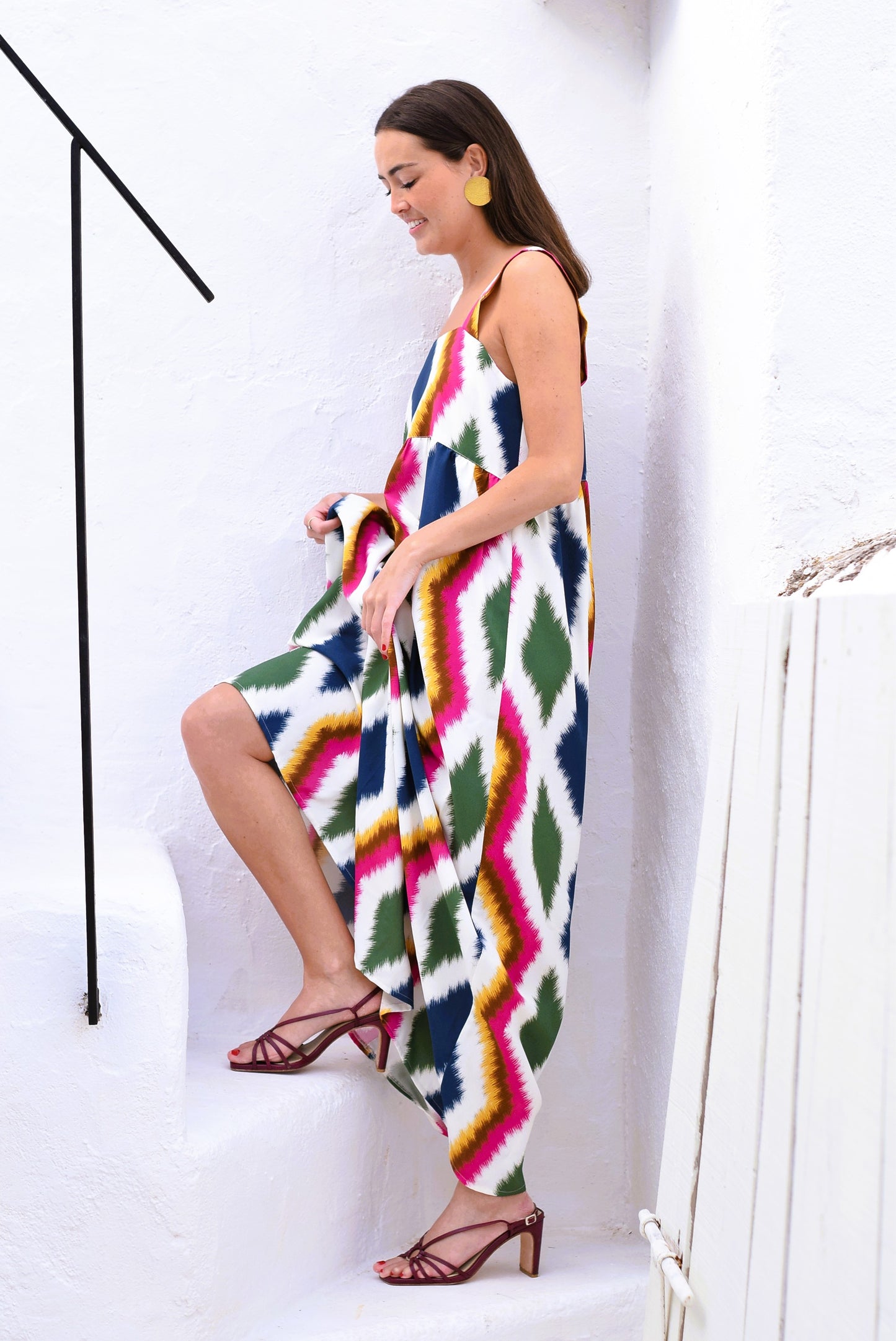 VESTIDO MATILDA - IKAT COLORES - PREORDER 20 JUNIO