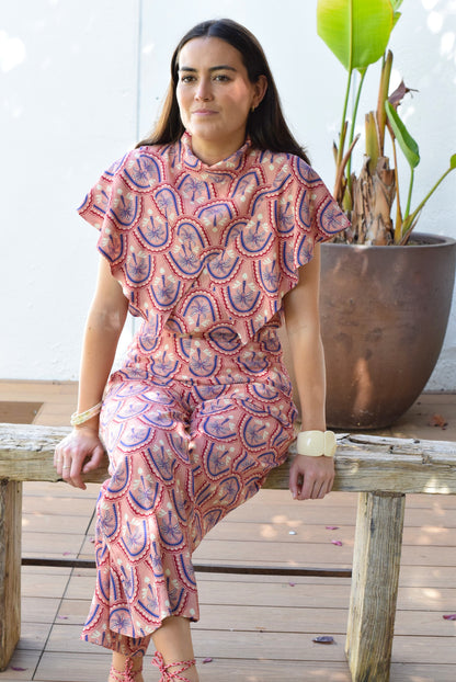 BLUSA FLAVIA - PALMERAS