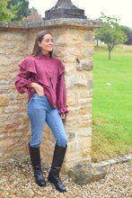 Load image into Gallery viewer, JERSEY FLAVIA - GRANATE -
