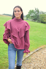 Load image into Gallery viewer, JERSEY FLAVIA - GRANATE -
