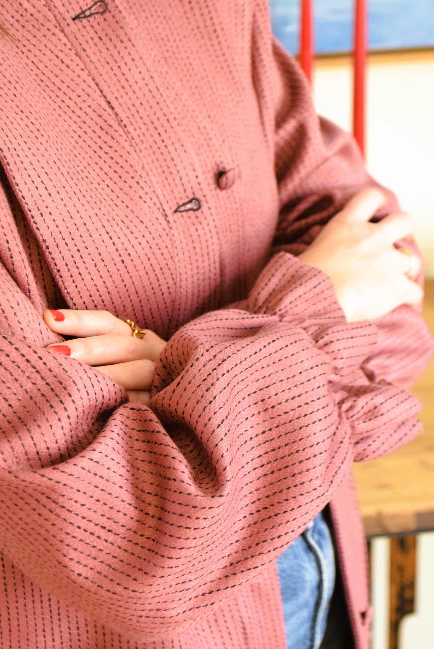 CHAQUETA ISABEL - ROSA - PREORDER 9 DICIEMBRE