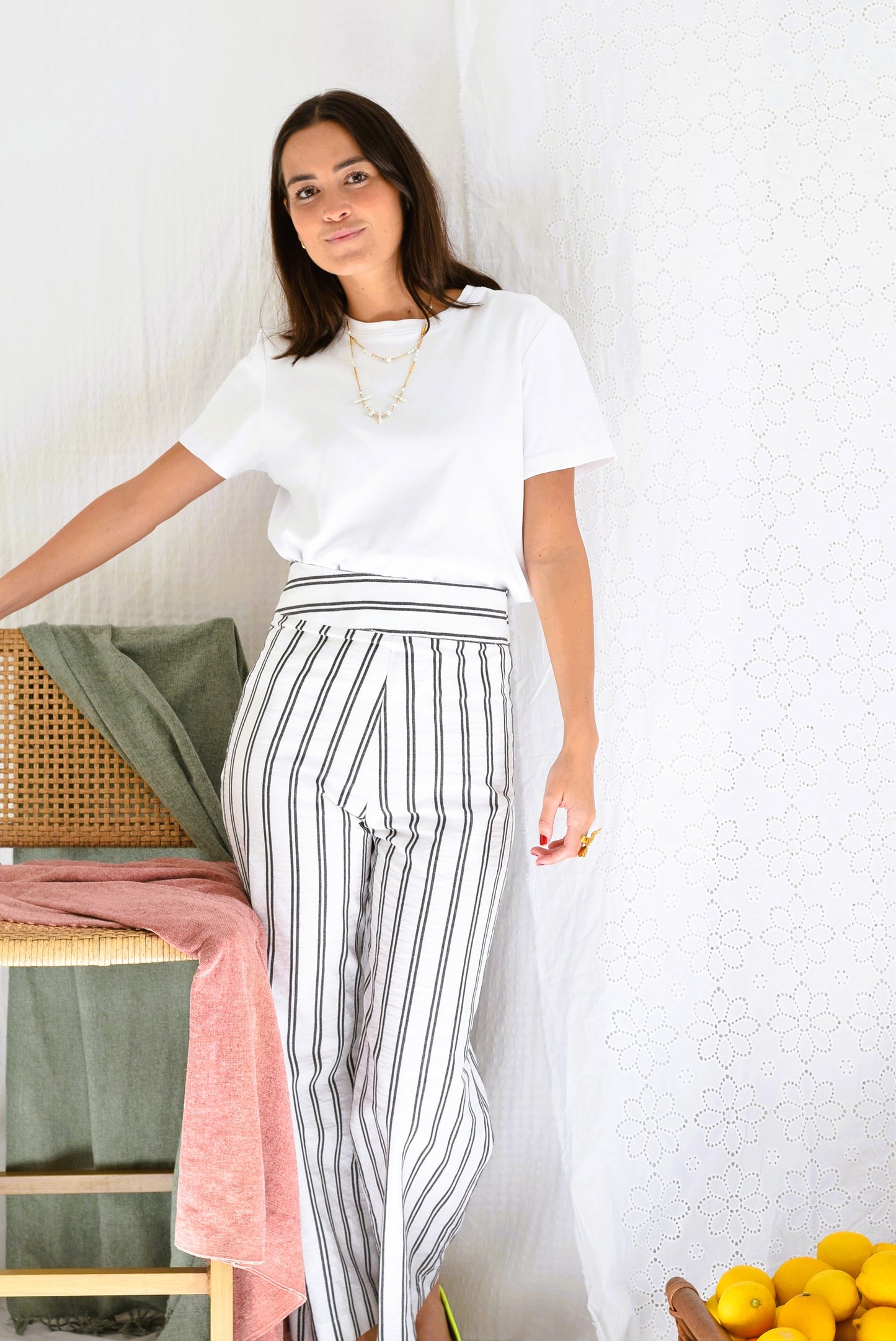 PANTALONES SOL -  RAYAS NEGRAS