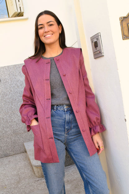 CHAQUETA ISABEL - ROSA - PREORDER 9 DICIEMBRE