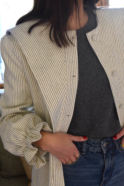 CHAQUETA ISABEL - CRUDA - PREORDER 9 DICIEMBRE