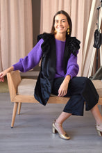Load image into Gallery viewer, Pantalones terciopelo negro
