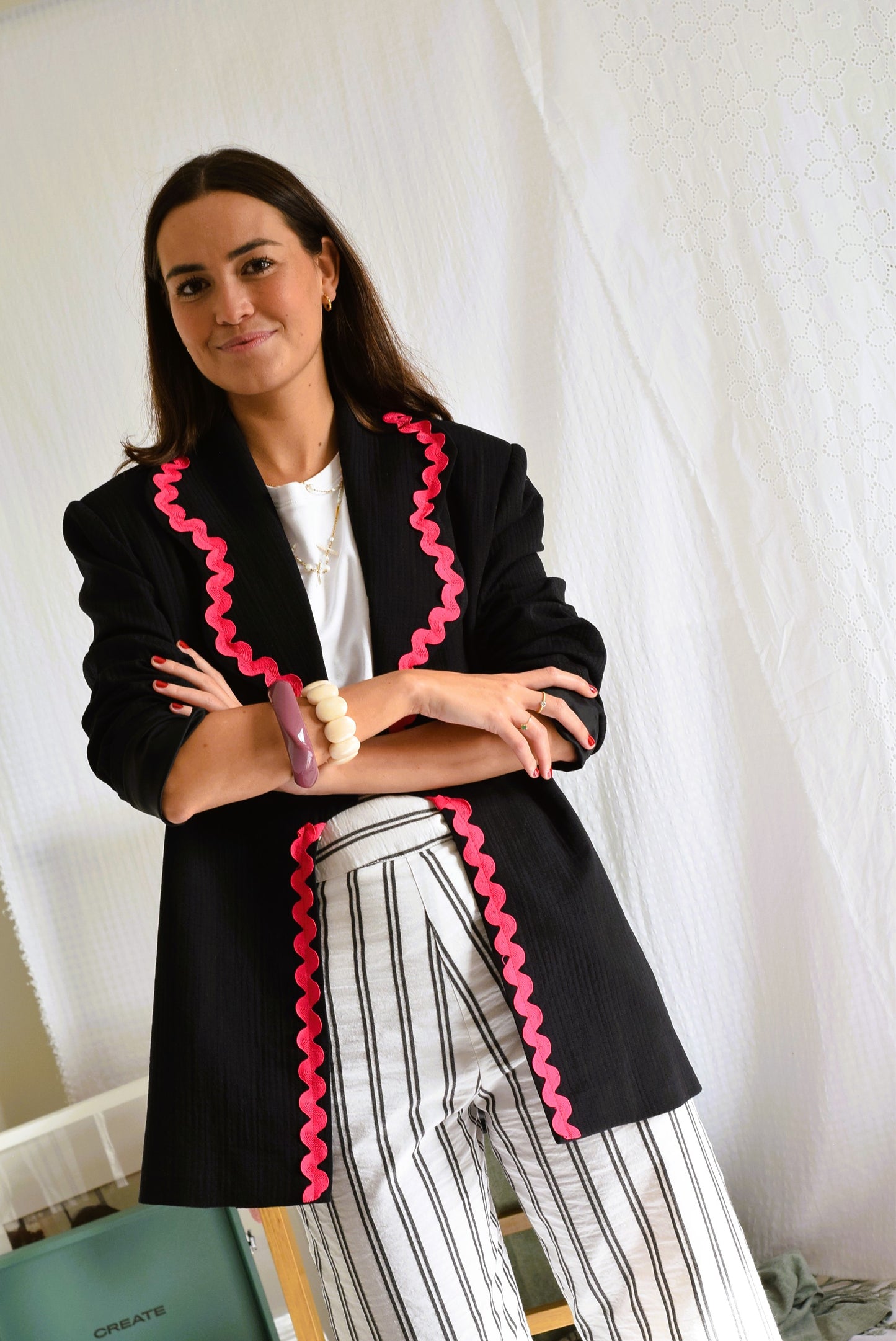 CHAQUETA NICOLETTA - NEGRA