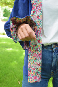 CHAQUETA SOFÍA - LIBERTY AZUL -