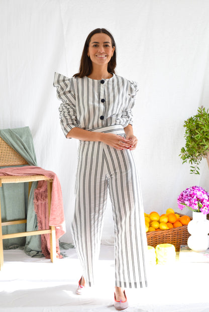 PANTALONES SOL -  RAYAS NEGRAS