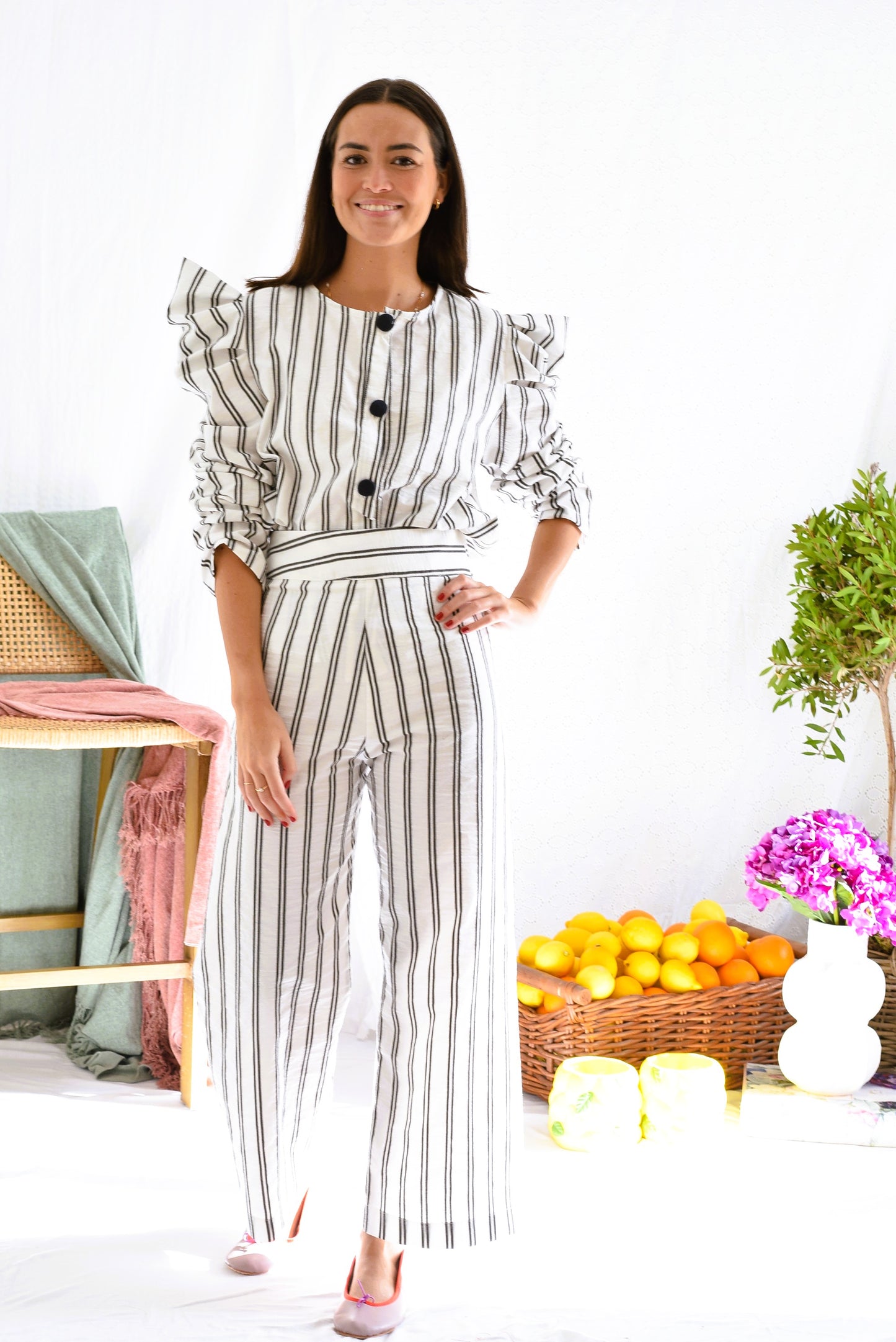 PANTALONES SOL -  RAYAS NEGRAS