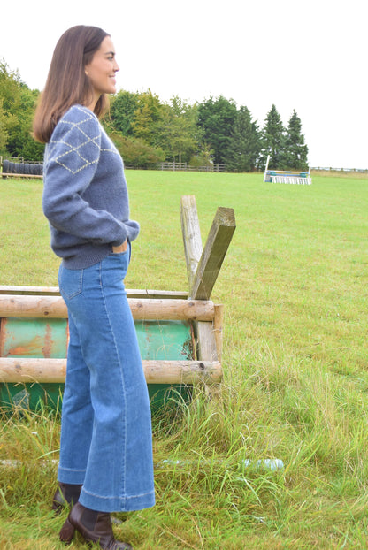 JERSEY VEGA - GRIS CON AMARILLO -