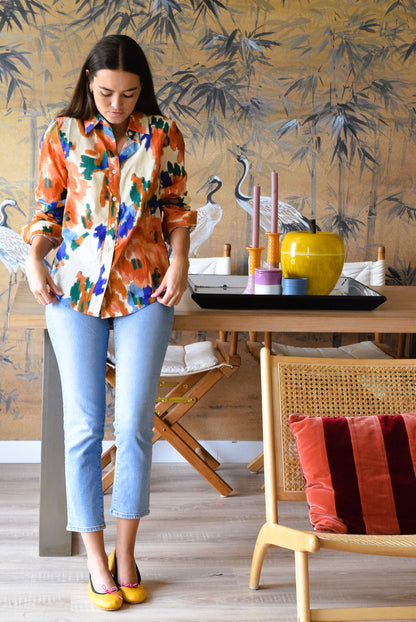 CAMISA NAPOLES - FLOR GRANDE