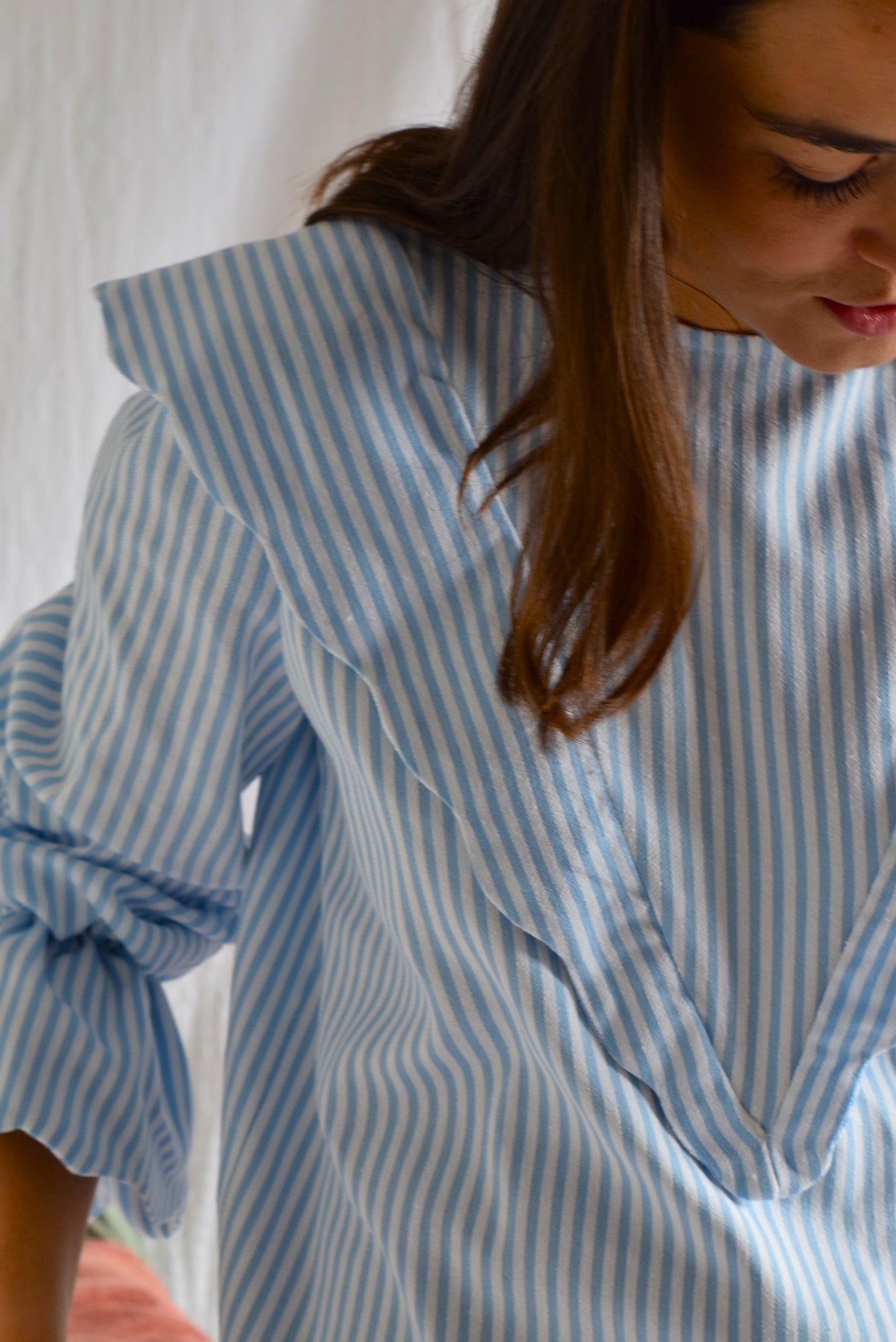 BLUSA LOLA - RAYAS AZUL