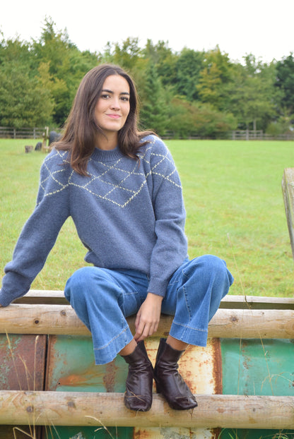 JERSEY VEGA - GRIS CON AMARILLO -