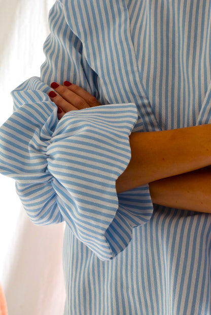 BLUSA LOLA - RAYAS AZUL