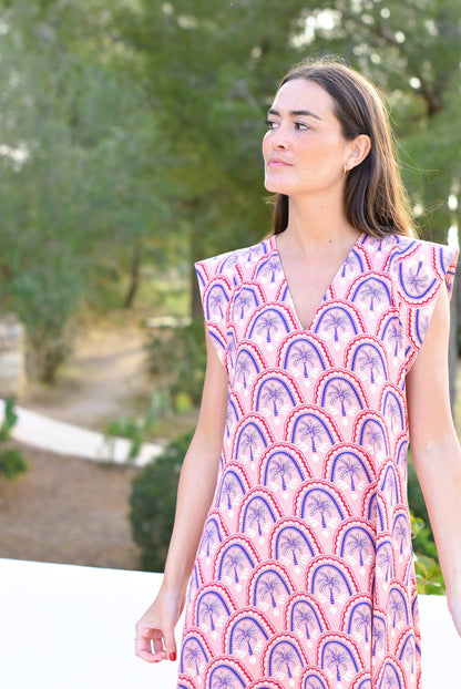 VESTIDO CARLOTA - PALMERAS
