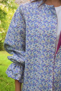 CHAQUETA SOFÍA - LIBERTY GRANATE - PREORDER 20 DICIEMBRE