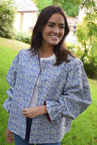CHAQUETA SOFÍA - LIBERTY GRANATE - PREORDER 20 DICIEMBRE