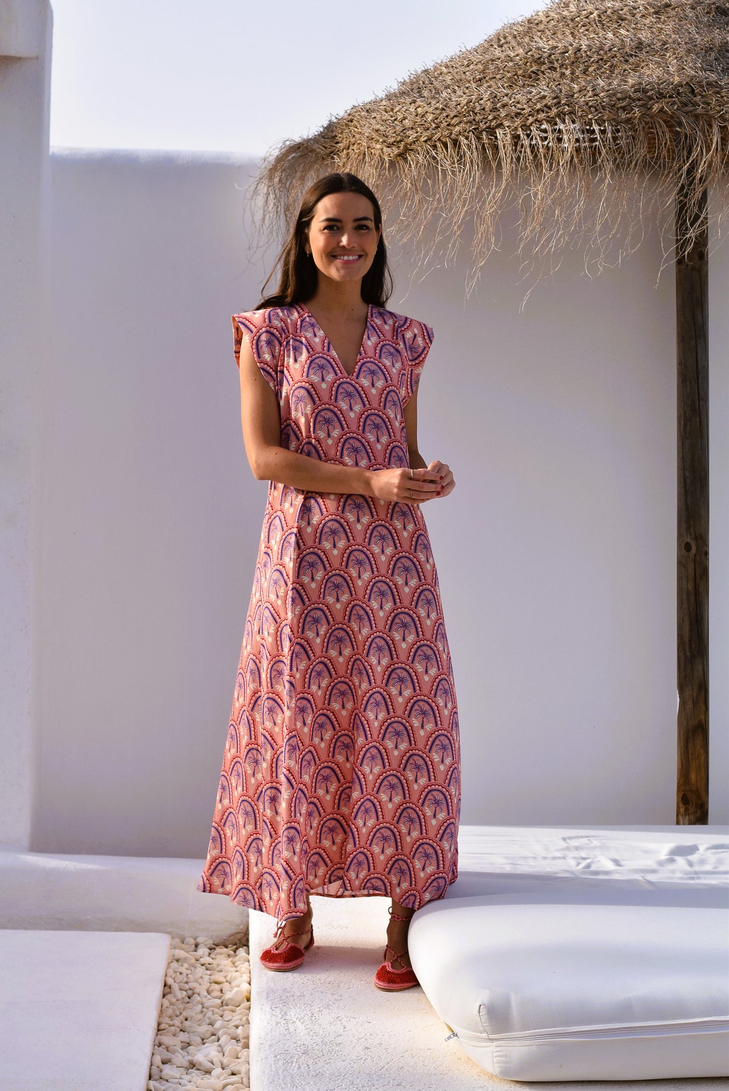 VESTIDO CARLOTA - PALMERAS