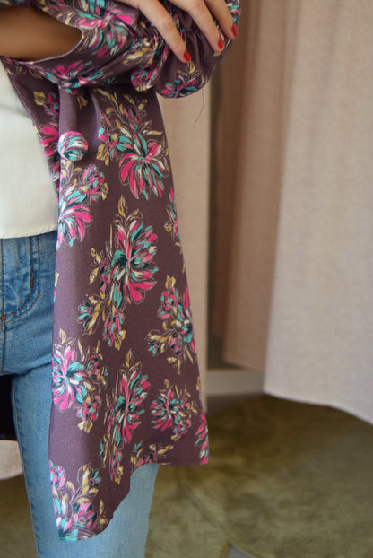 NONA JACKET - GARNET -