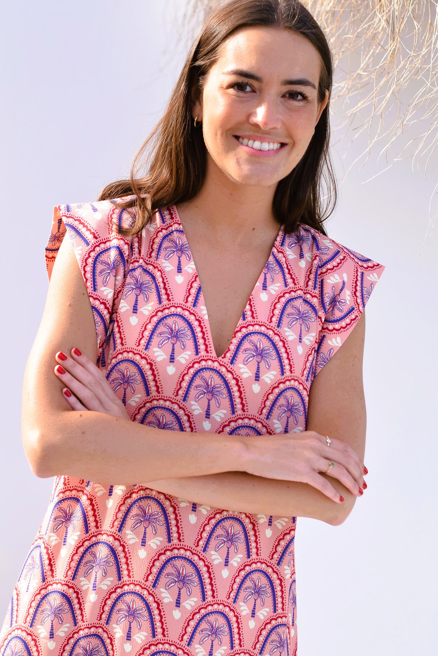 VESTIDO CARLOTA - PALMERAS