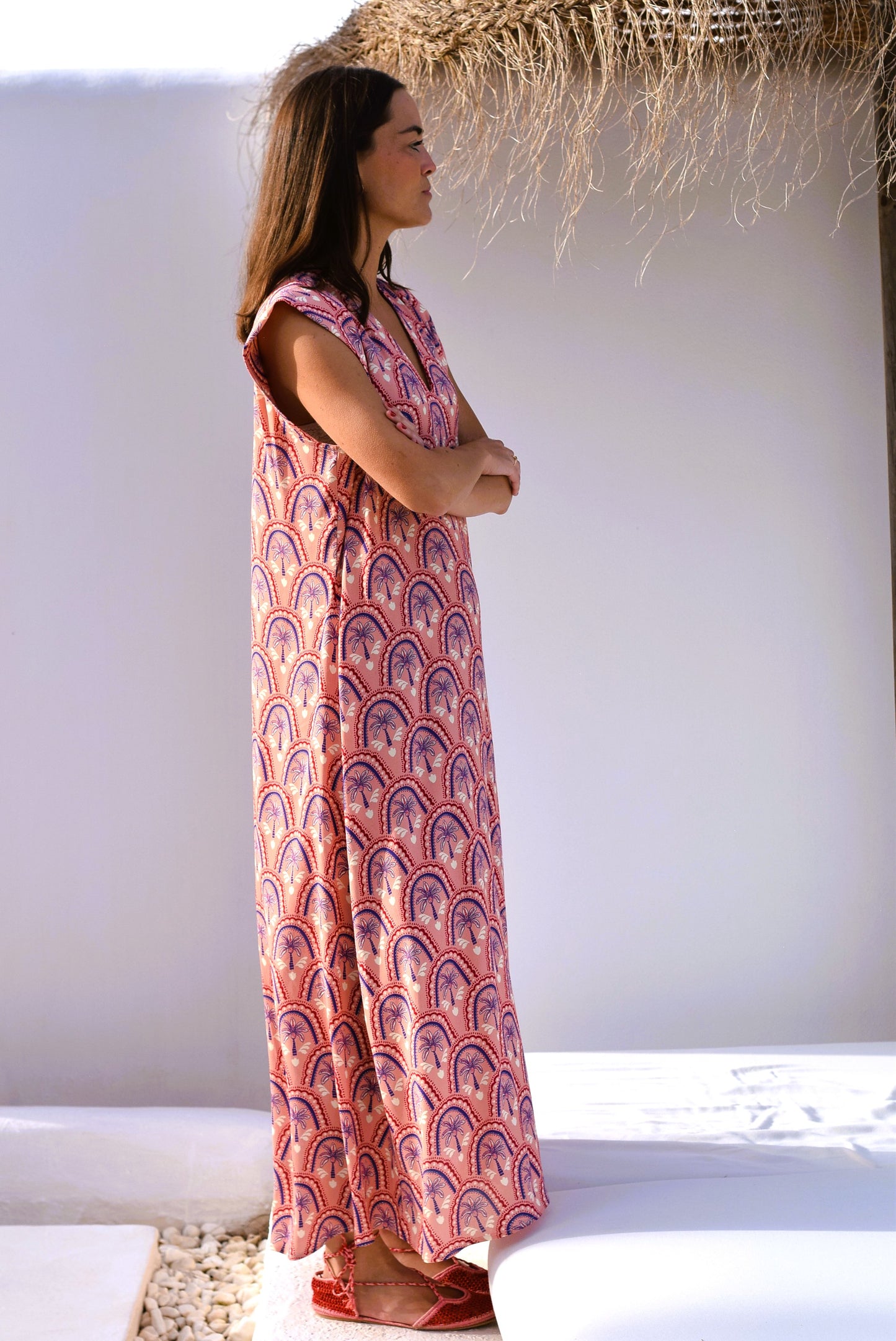 VESTIDO CARLOTA - PALMERAS
