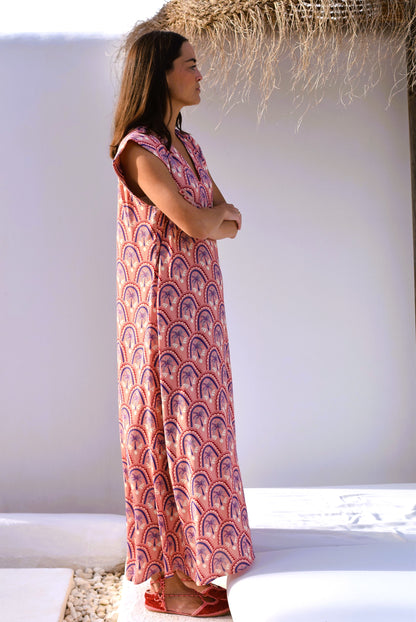 VESTIDO CARLOTA - PALMERAS