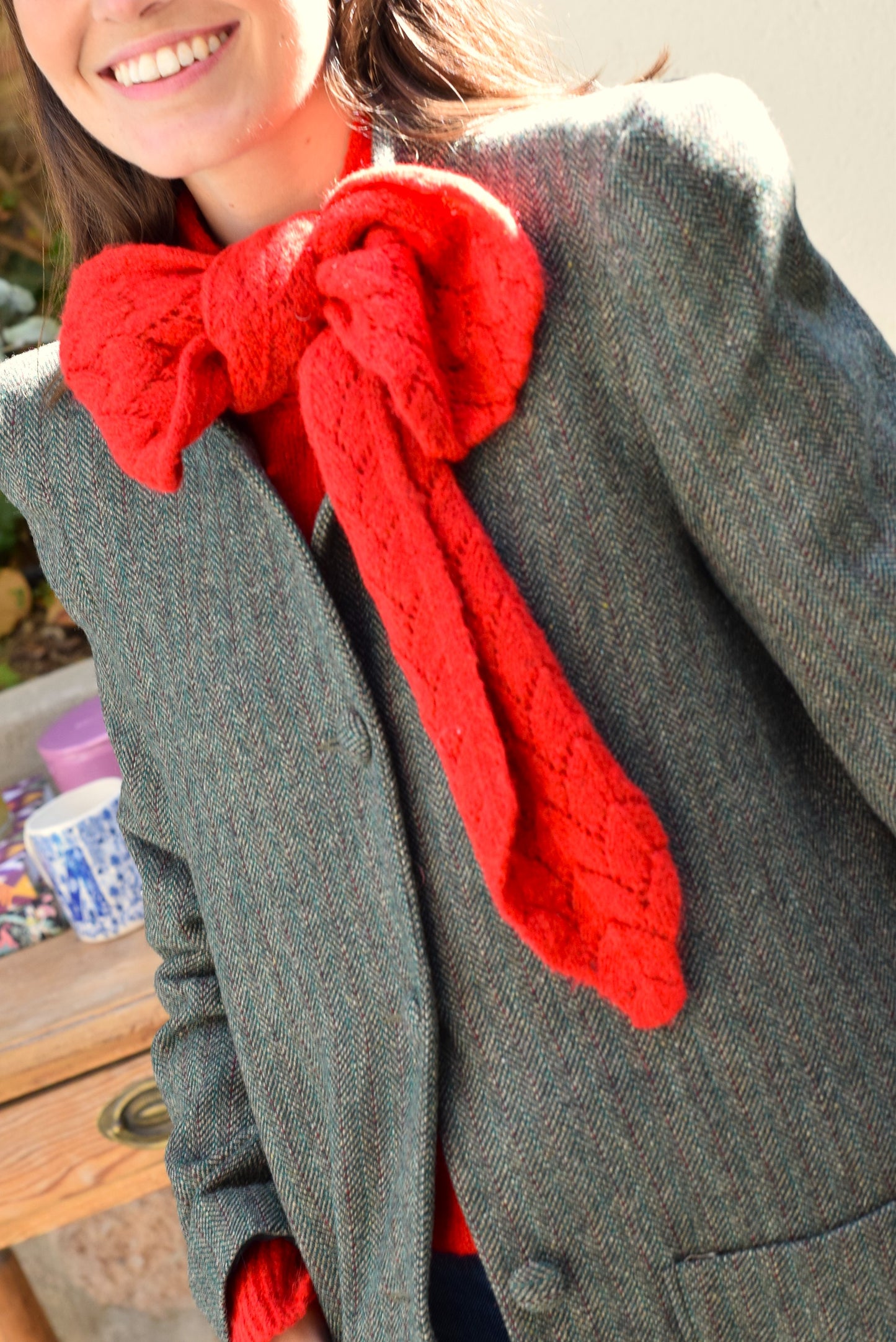 ABRIGO FILIPA - ESPIGA VERDE-