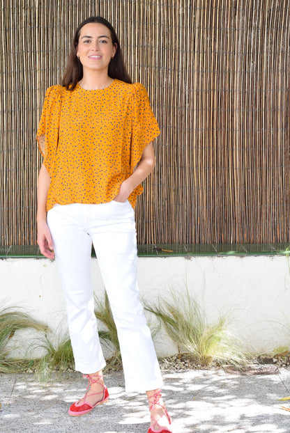 BLUSA FILIPA - ANIMAL PRINT -