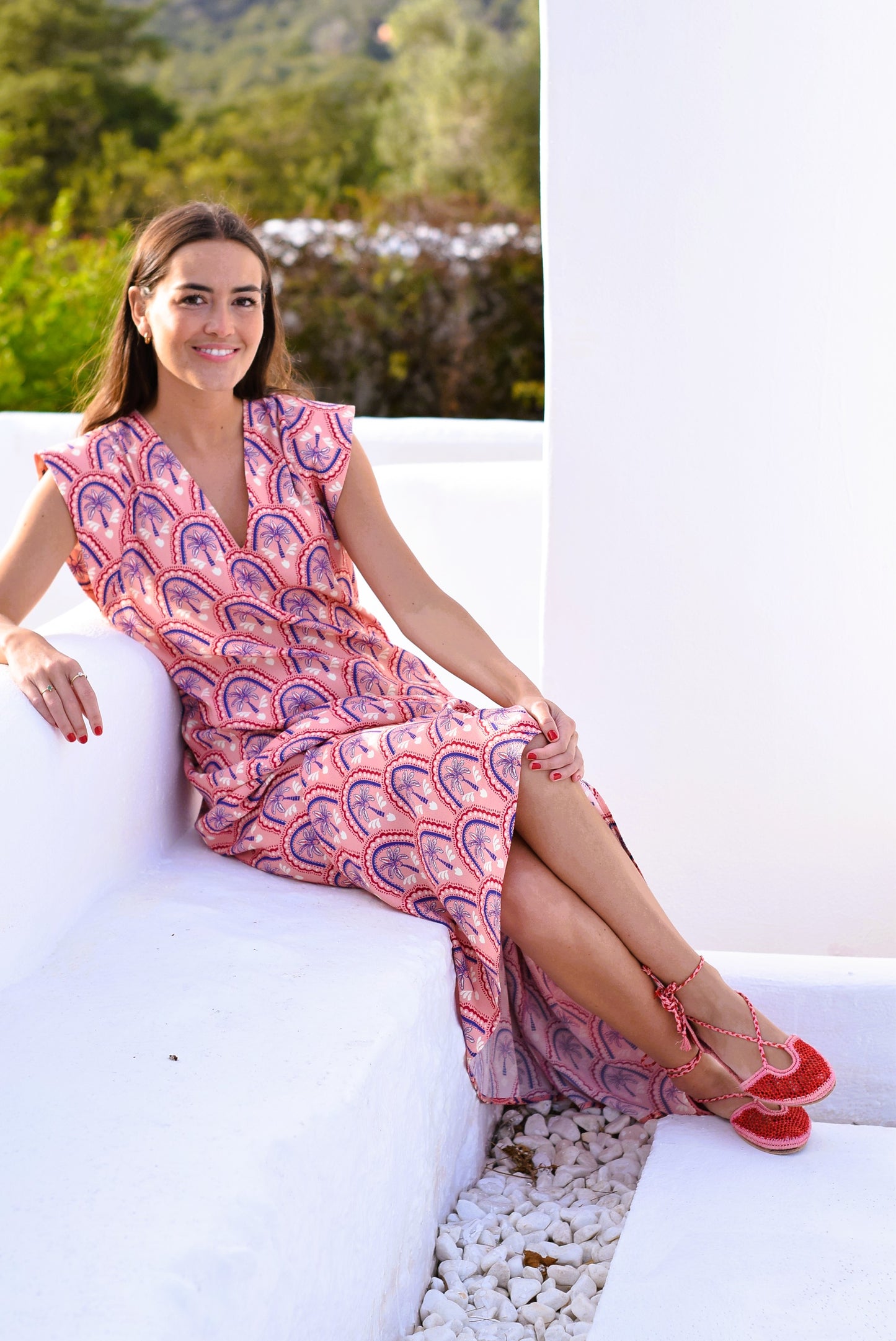 VESTIDO CARLOTA - PALMERAS