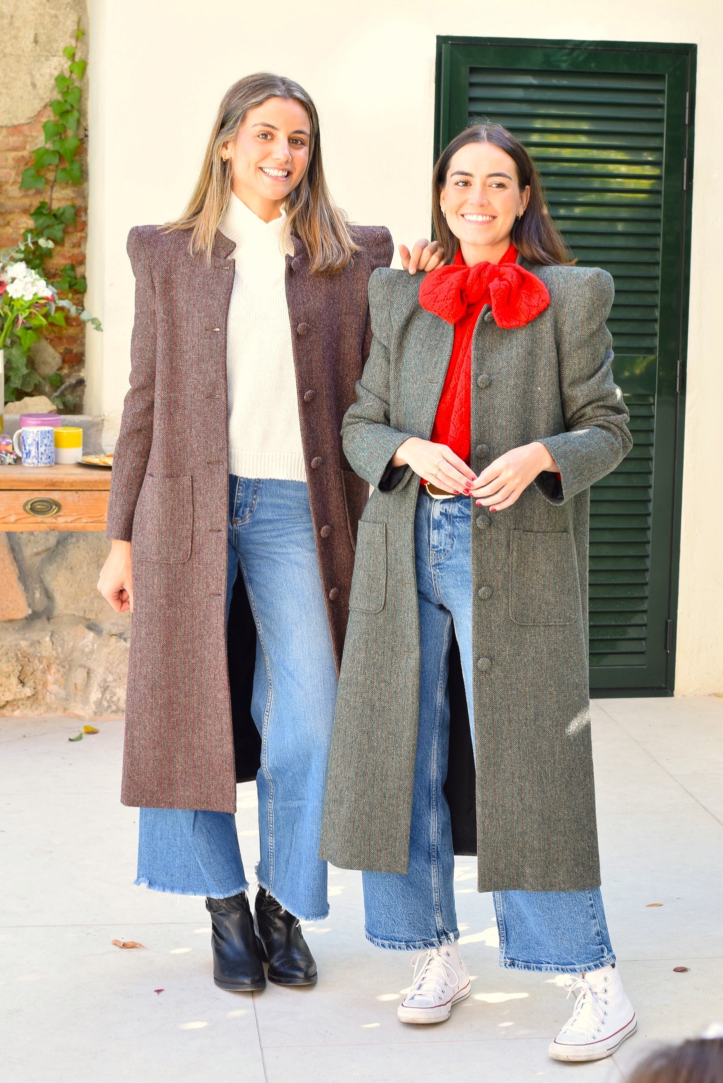 ABRIGO FILIPA - ESPIGA GRANATE-