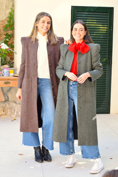 ABRIGO FILIPA - ESPIGA GRANATE-