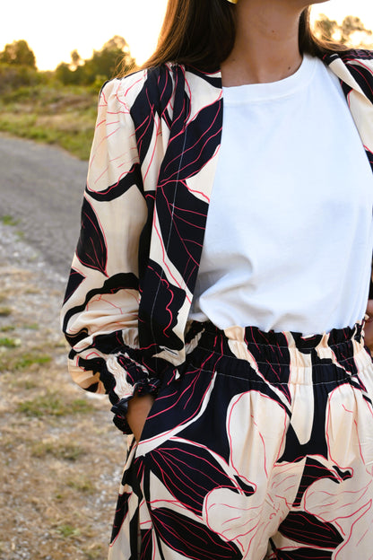 PANTALONES LUCÍA - FLOR MARINO