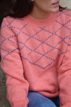 Load image into Gallery viewer, JERSEY VEGA - ROSA CON AZUL -
