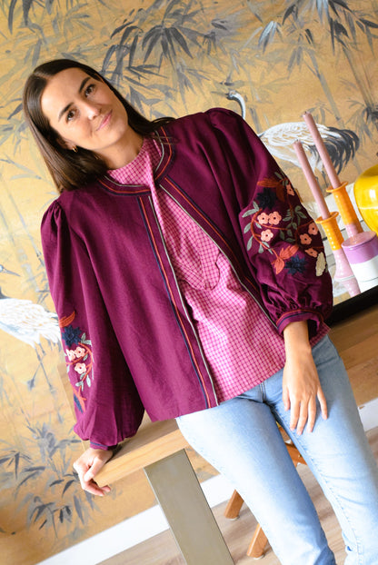 SOBRECAMISA ATENAS - BURDEOS