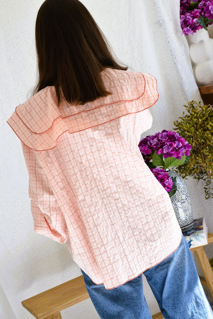 CAMISA MÁXIMA - CUADRO ROSA -