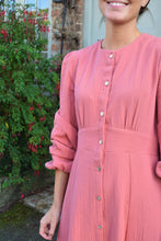 Cargar imagen en el visor de la galería, VESTIDO JIMENA - ROSA -
