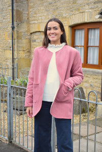CHAQUETA MACARENA - PANA ROSA -