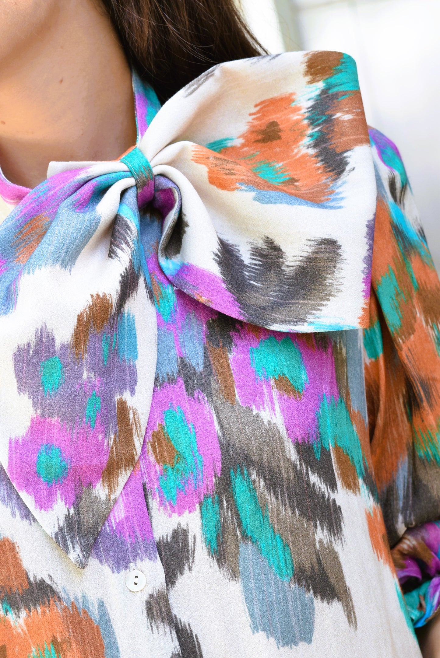 VESTIDO RAFAELA - IKAT FLORES -