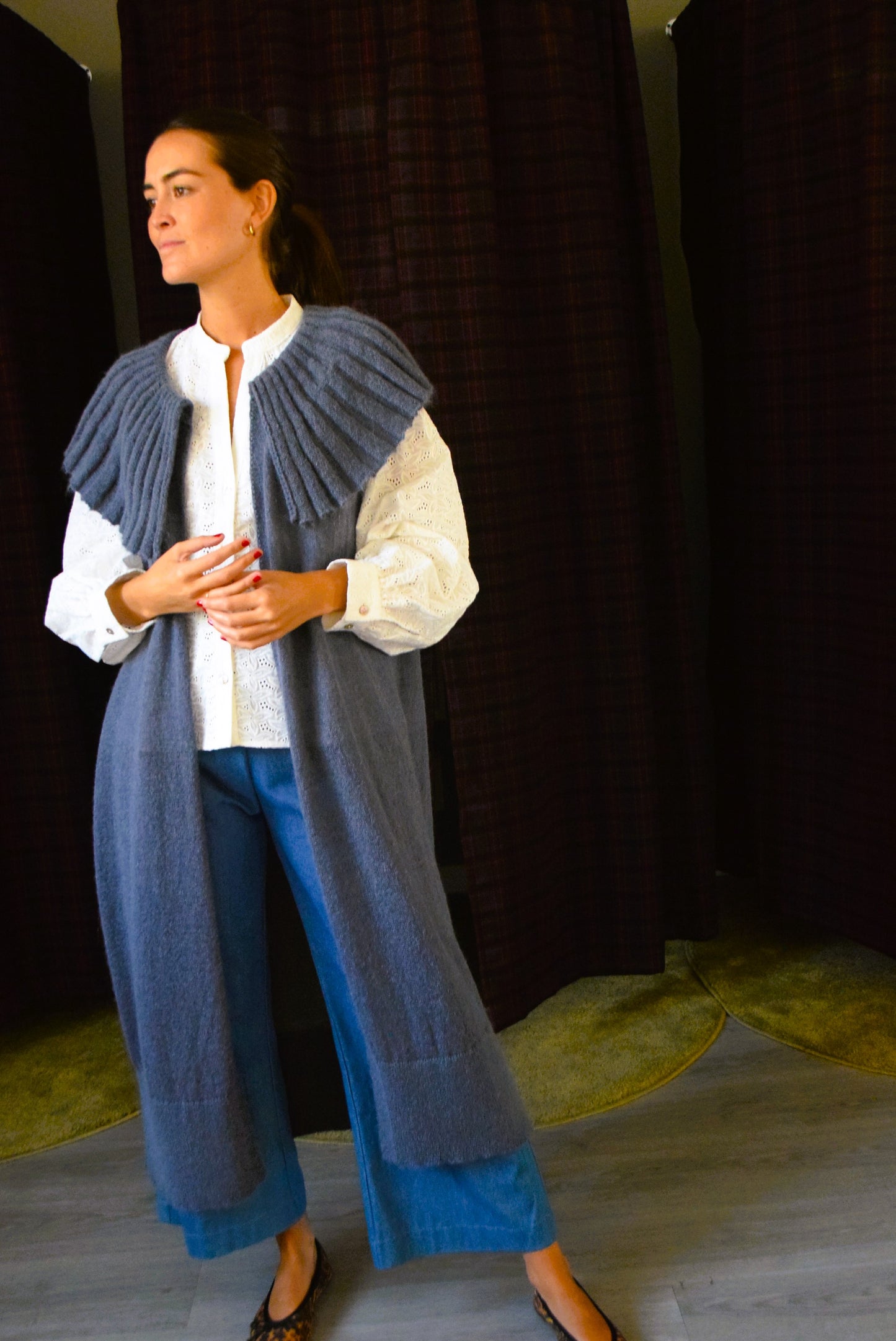 CHALECO GRAZIA - AZUL -
