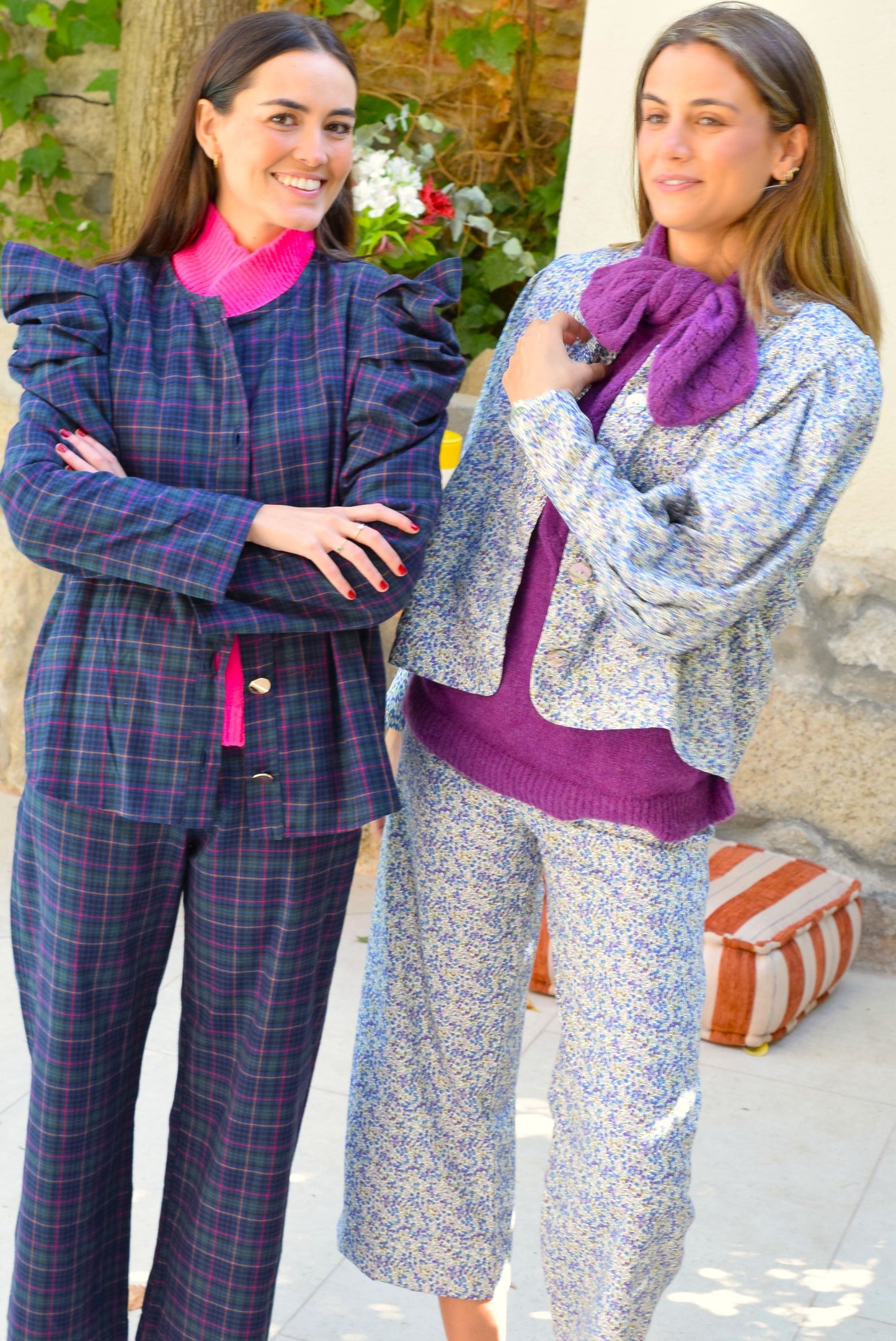 PANTALONES SOL - TARTAN VERDE - PREORDER 10 NOVIEMBRE