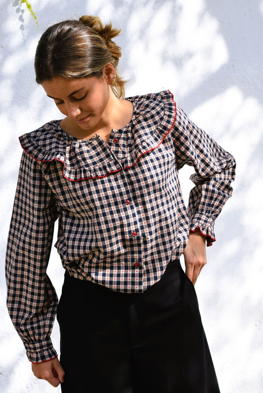 BLUSA NORMANDIA - MARINO