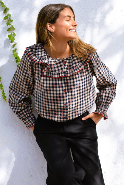 BLUSA NORMANDIA - MARINO