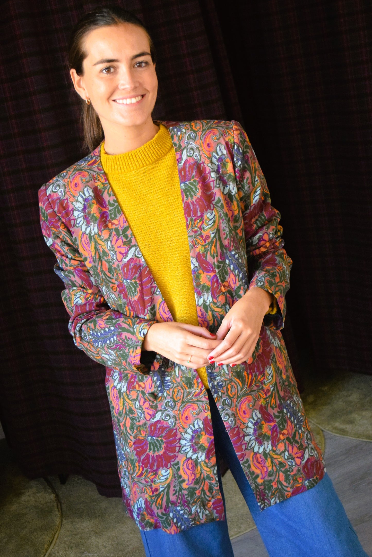 CHAQUETA FERNANDA - GRANATES -