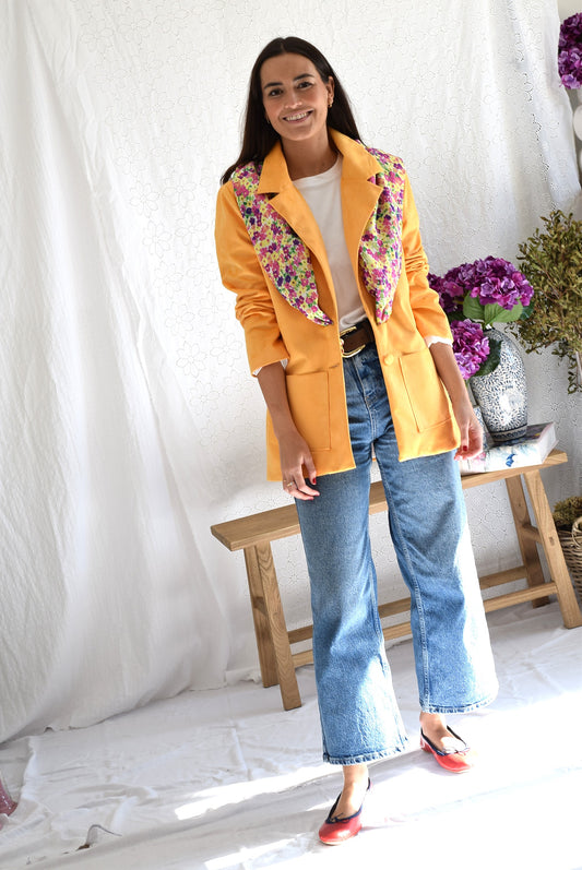 CHAQUETA PATRICIA - MOSTAZA -