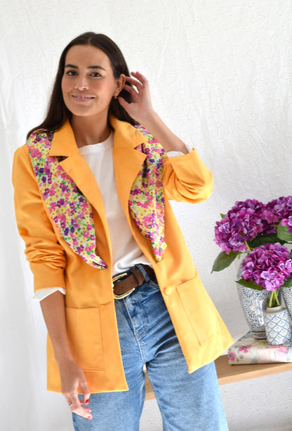 CHAQUETA PATRICIA - MOSTAZA -