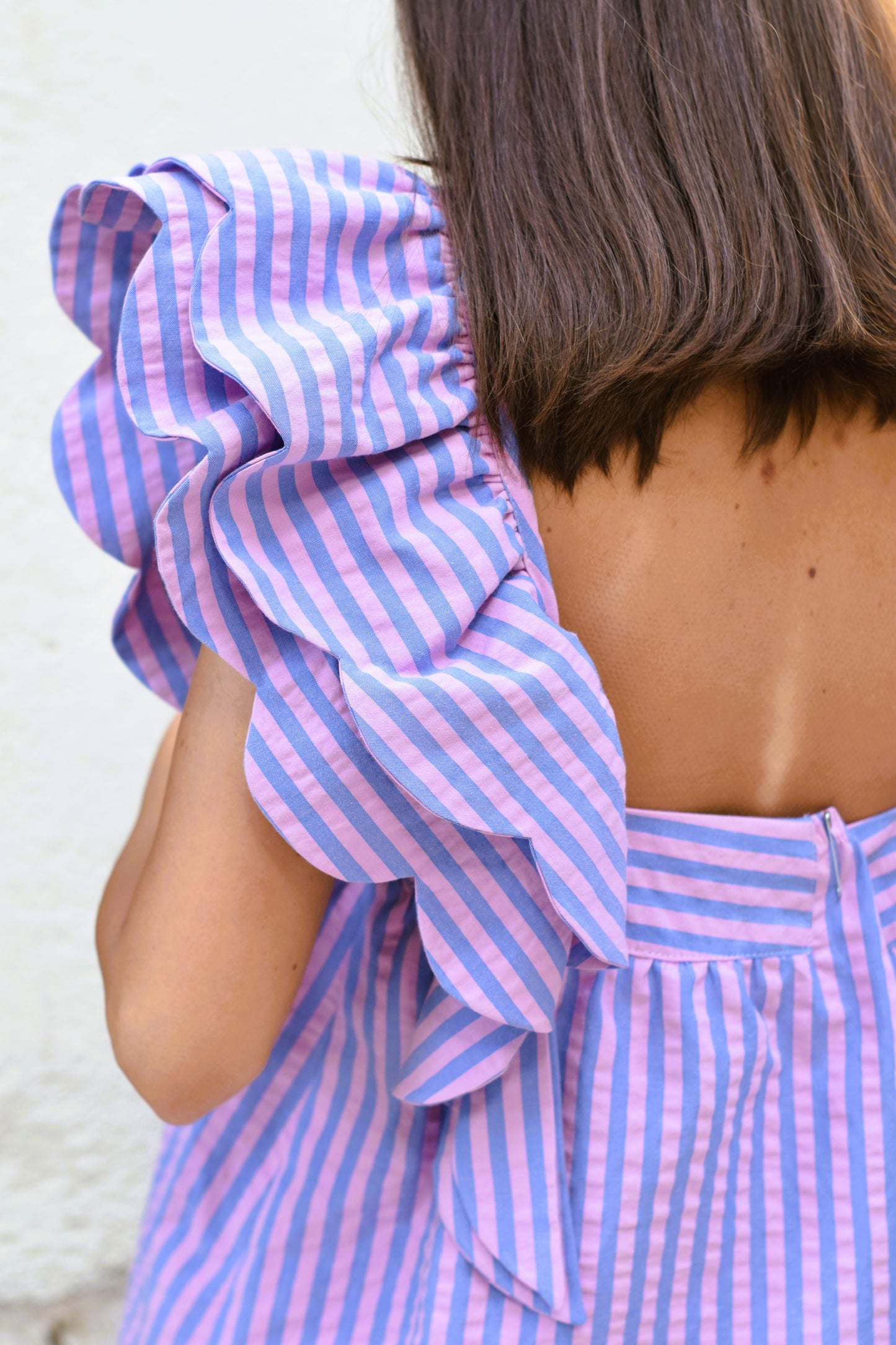 BLUSA INÉS - RAYAS - PREORDER 10 JULIO