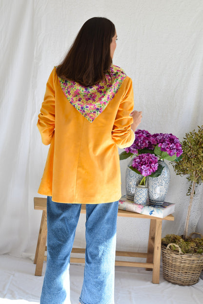 CHAQUETA PATRICIA - MOSTAZA -