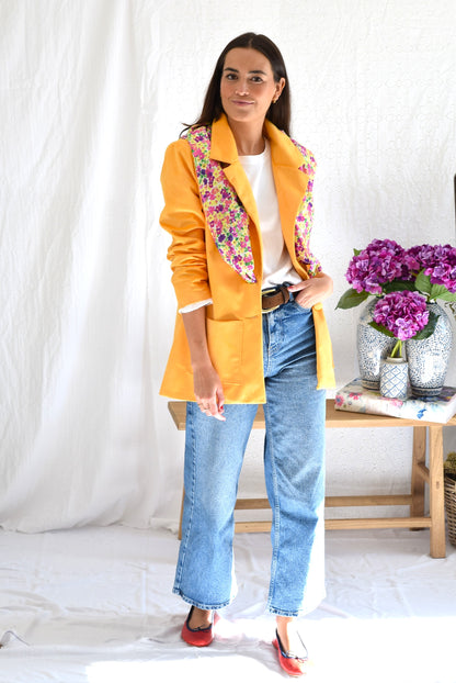 CHAQUETA PATRICIA - MOSTAZA -