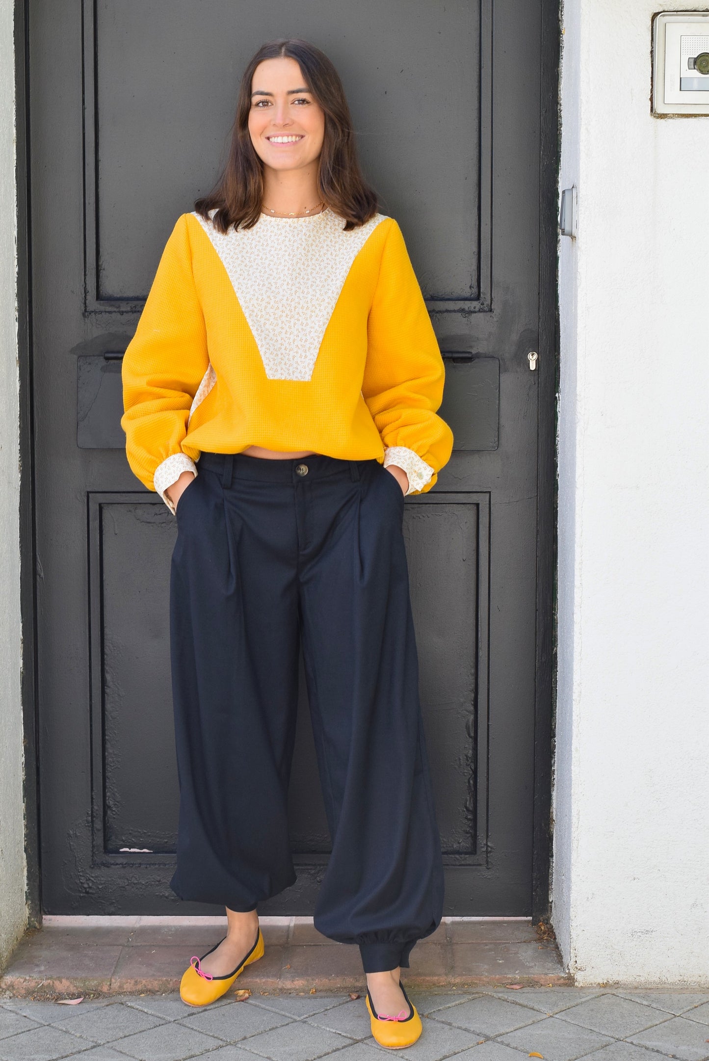 BLUSA CAROLA - AMARILLA