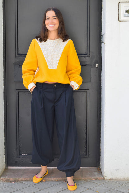 BLUSA CAROLA - AMARILLA